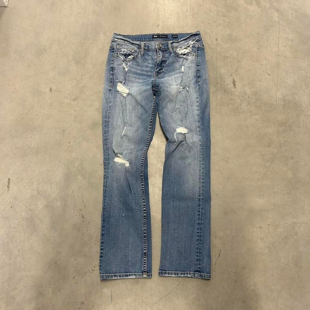 BKE‎ Light Wash Straight Jeans